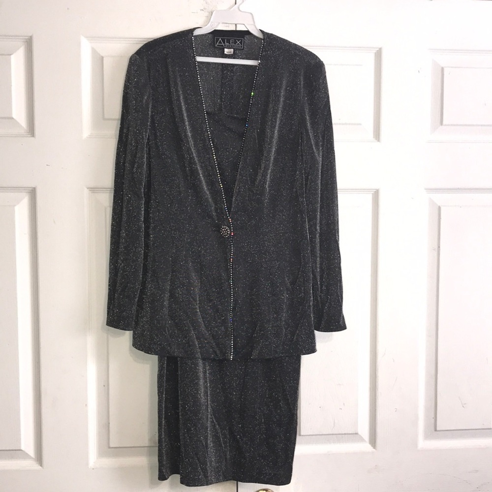 Women’s Sparkly 2-pc Dress Set